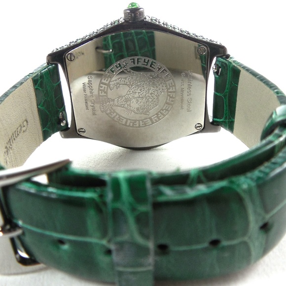 Tsavorite Diamond 4.27 Tcw. Unisex Luxury Watch main image 6